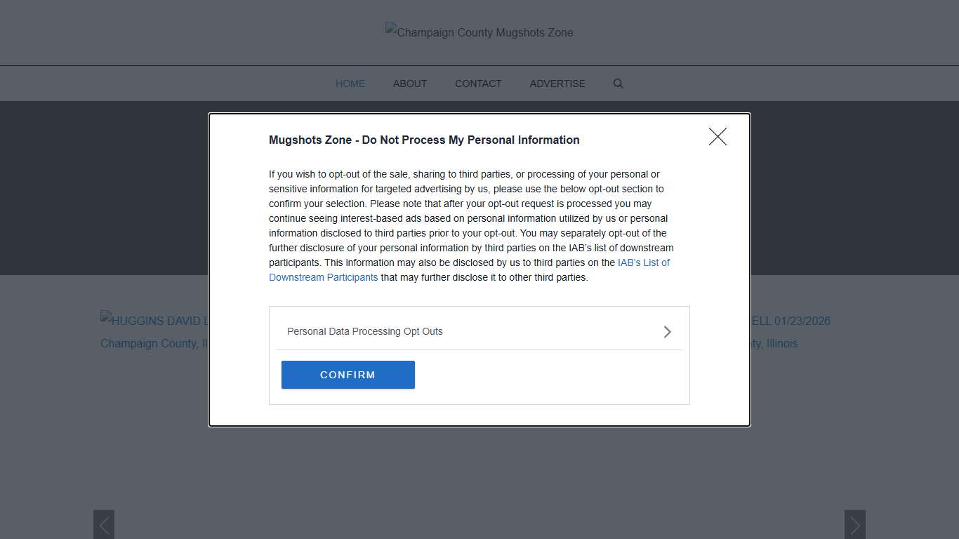 Champaign County Mugshots Zone